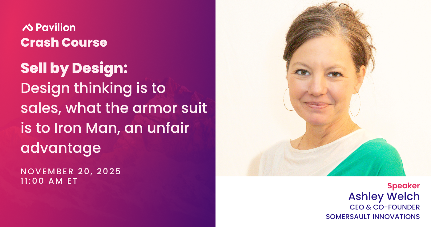 Sell by Design: Design thinking is to Sales, What the Armor Suit is to Iron Man, an Unfair Advantage