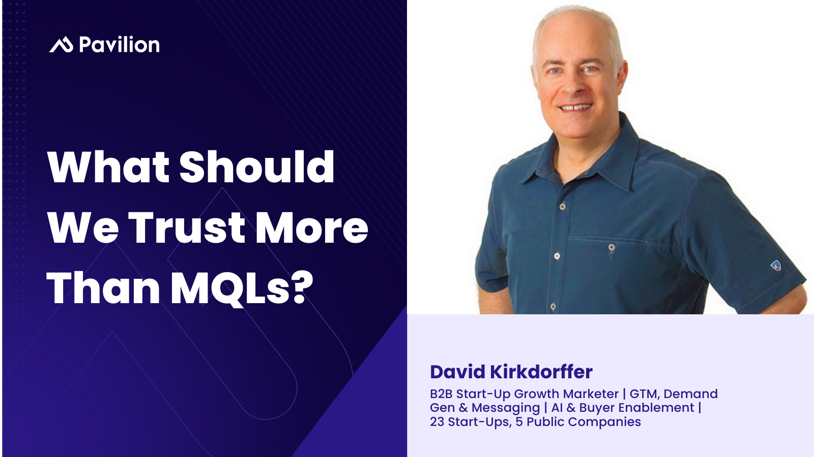 What Should We Trust More Than MQLs?