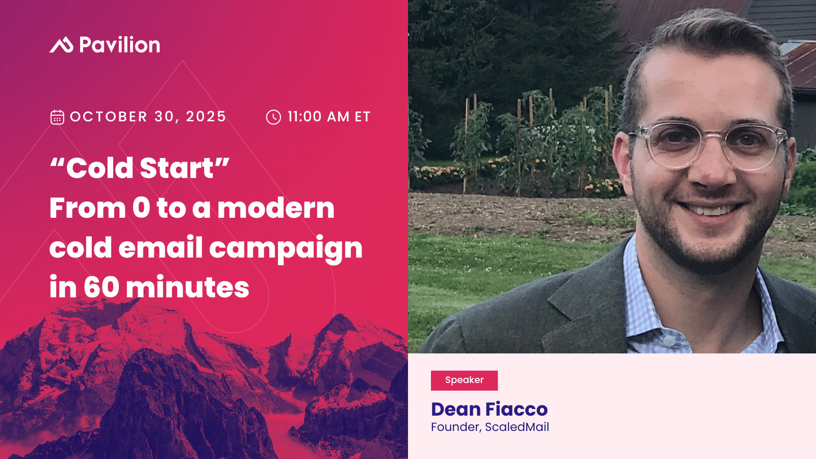 “Cold Start”. From 0 to a modern cold email campaign in 60 minutes