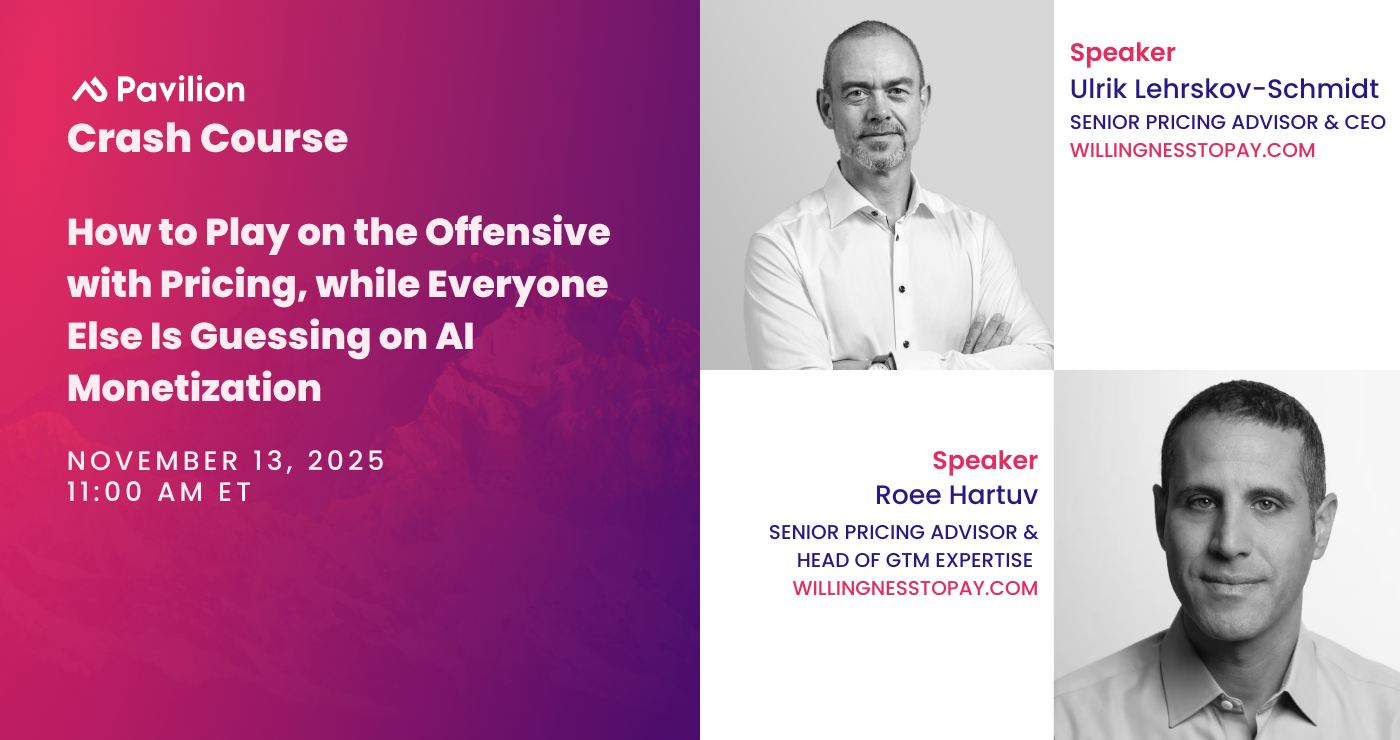 How to Play on the Offensive with Pricing, while Everyone Else Is Guessing on AI Monetization