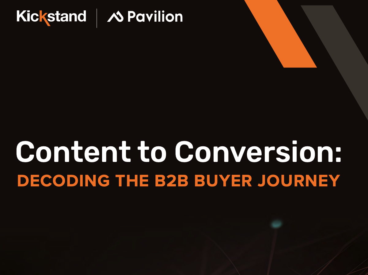 Content to Conversion: Decoding the B2B Buyer Journey