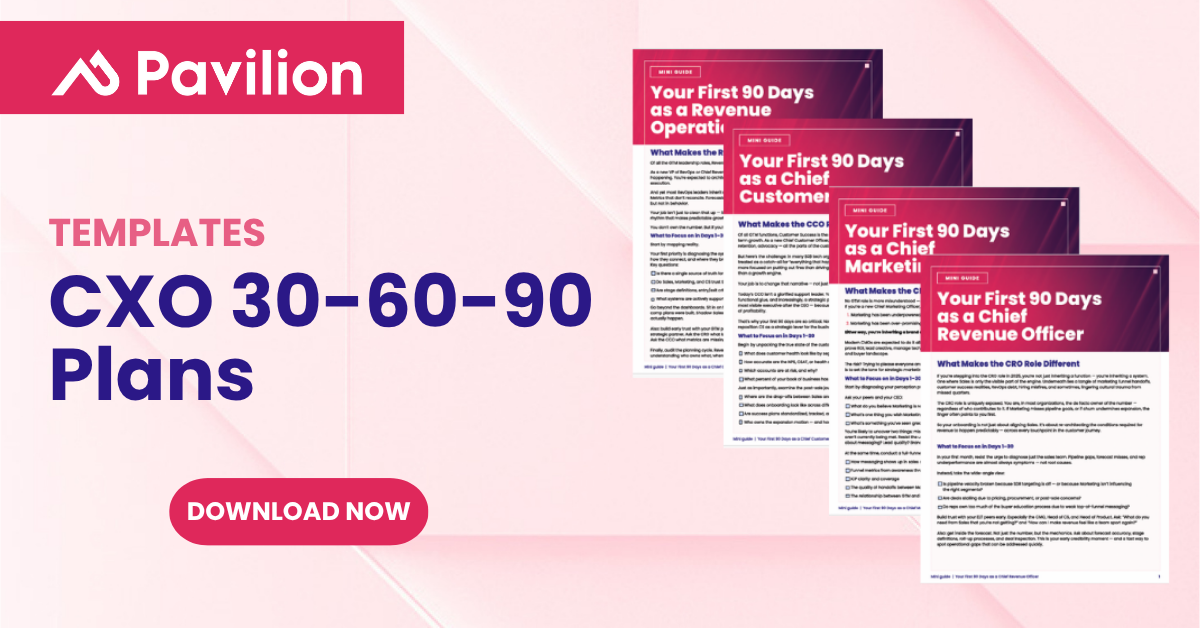 Succeeding in Your First 90 Days as a CXO